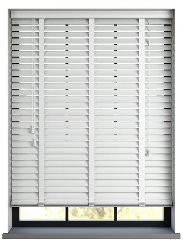 Supreme Wood Abachi White su juost. kopetėlėmis